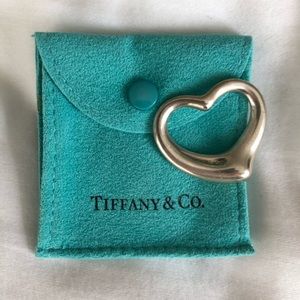 Tiffany & Co Elsa Peretti Large Open Heart Pendant